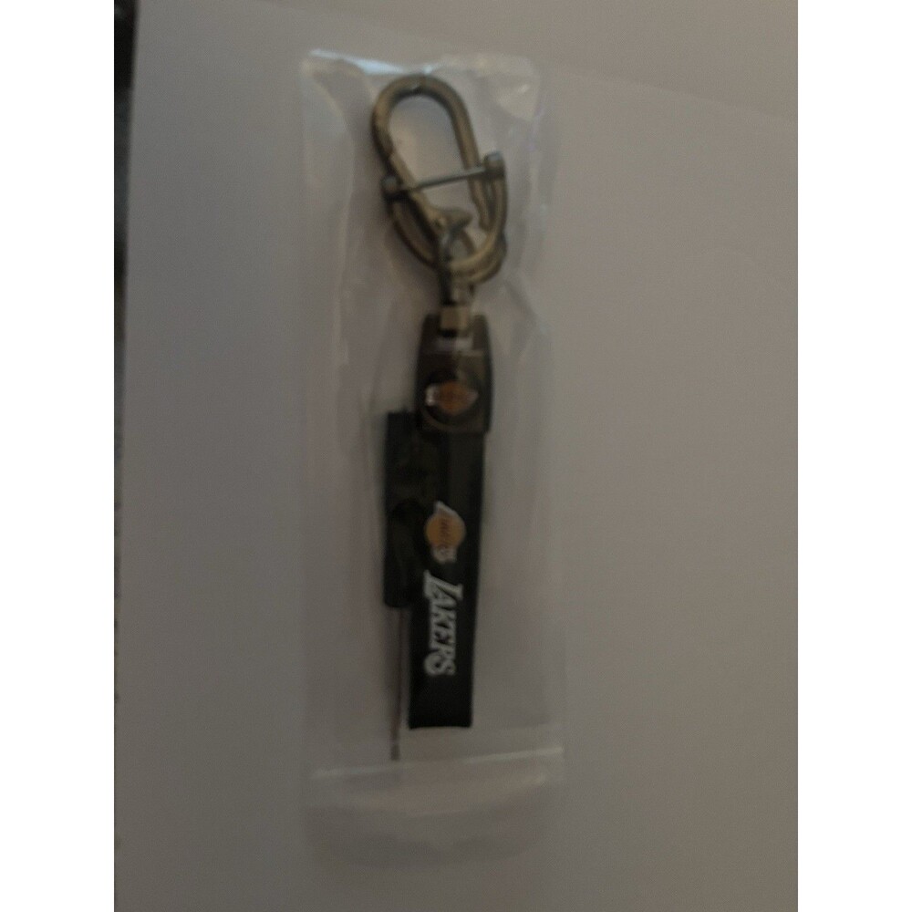 NBA Los Angeles Lakers 8" Carabiner Keychain NWT Free Shipping